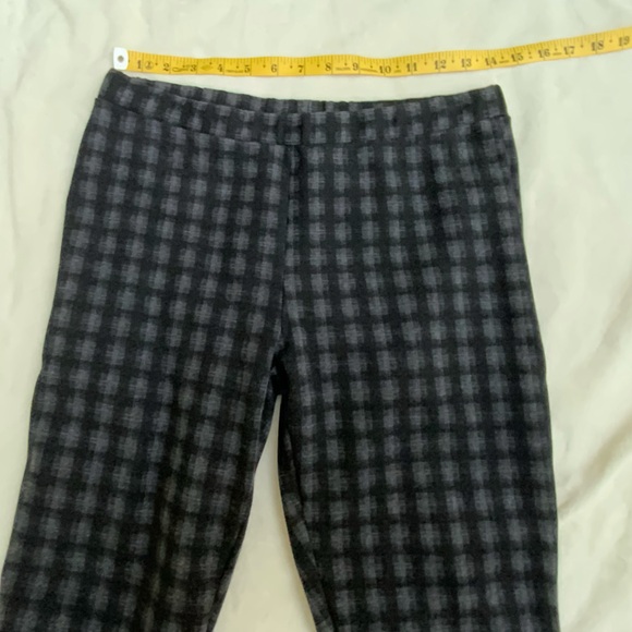 Joie Black and Gray Checkered Pants Excellent condition - Picture 8 of 9